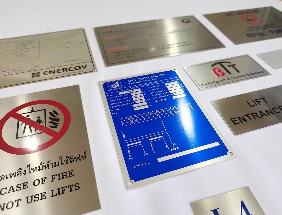 Aluminum Nameplates & Anodized Emblems
